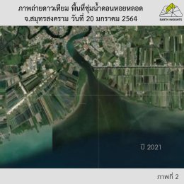 สังเกตการเปลี่ยนแปลงของป่าชายเลนจากข้อมูลภาพถ่ายดาวเทียม