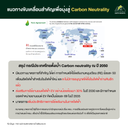 สรุปประเด็นสำคัญจากงานสัมมนา TGO องค์การบริหารจัดการก๊าซเรือนกระจก