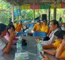 กิจกรรมการบริการวิชาการแก่สังคม ณ ศูนย์การเรียนรู้บ้านปลักไม้ลาย