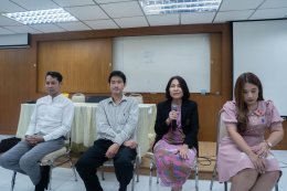 กิจกรรมรับขวัญบายศรีแก่นักศึกษาใหม่ สาขาวิชาการจัดการทรัพยากรมนุษย์ รหัส66