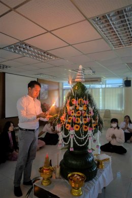 กิจกรรมรับขวัญบายศรีแก่นักศึกษาใหม่ สาขาวิชาการจัดการทรัพยากรมนุษย์ รหัส66