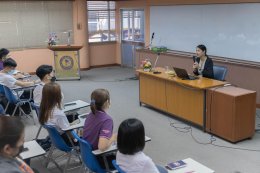 โครงการบรรยายพิเศษธุรกิจ SME โดยคุณฑิฆัมภรณ์ คงสบาย (คุณกิ๊กซี่) ทายาทครัวโต๊ะจีนสมศักดิ์โภชนา 