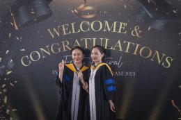 ร่วมแสดงความยินดีกับมหาบัณฑิต หลักสูตรนานาชาติ ที่สำเร็จการศึกษาประจำปีการศึกษา 2565