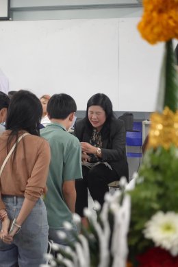 กิจกรรมรับขวัญและพิธีบายศรีสู่ขวัญแก่นักศึกษาใหม่ รหัส 66 สาขาวิชาการจัดการ