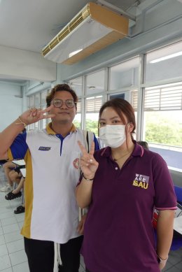 กิจกรรมรับขวัญและพิธีบายศรีสู่ขวัญแก่นักศึกษาใหม่ รหัส 66 สาขาวิชาการจัดการ