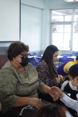 กิจกรรมรับขวัญและพิธีบายศรีสู่ขวัญแก่นักศึกษาใหม่ รหัส 66 สาขาวิชาการจัดการ