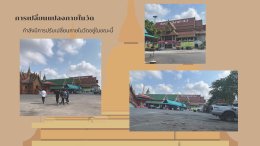 การบริการวิชาการ โดยได้จัดทำ QR Code ใบเซียมซี ให้แก่วัดหนองพะอง จังหวัดสมุทรสาคร