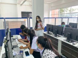 สาขาวิชาการตลาดยุคดิจิทัล จัดกิจกรรมอบรม “ นำเสนออย่างมืออาชีพด้วย CANVA “ ให้กับน้องๆ วิทยาลัยเทคนิคสมุทรสาคร