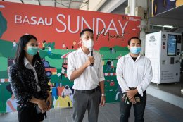 ตลาดนัดคนบริหารในงาน BASAU Sunday Market 2023
