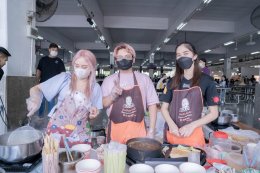 ตลาดนัดคนบริหารในงาน BASAU Sunday Market 2023