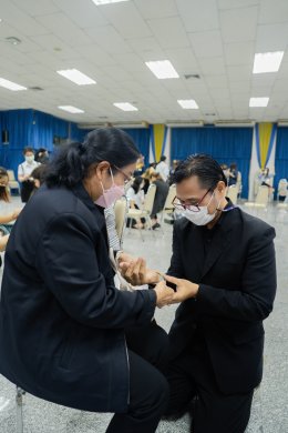Ep.2 “พิธีไหว้ครูและพิธีบายศรีสู่ขวัญ ประจำปีการศึกษา 2566 สำหรับนักศึกษาภาคสมทบ”