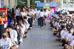 SAU welcome 2023 บรรยากาศต้อนรับนักศึกษาใหม่ ประจำปีการศึกษา 2566