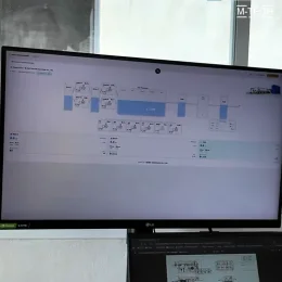 หน้าจอระบบ_Smart_Water_Solution_แสดงค่าการทำงานของระบบบำบัดน้ำเสียแบบออนไลน์