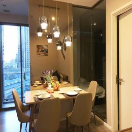 For Sale Condo The Room Sukhumvit 69 @BTS Phra Khanong, 44.56 sq.m 1 Bed 11th floor Clear View, Fully furnished ID - 192477