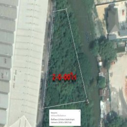 ที่ดินเปล่าให้เช่า ใกล้สนามบิน ติดบางนา-ตราด กม.42 ให้เช่าระยะยาว (Vacant land for rent near the airport, next to Bangna-Trad Km. 42 for long term rental) ID - 192283