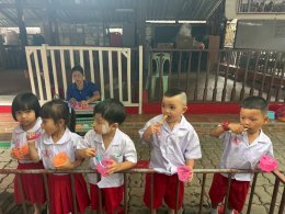 โครงการศูนย์พัฒนาเด็กเล็กชุมชนวัดมหาวงษ์  มูลนิธิฟอร์เด็ก 6 