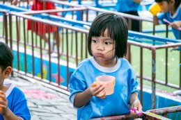 Brushing teeth activity