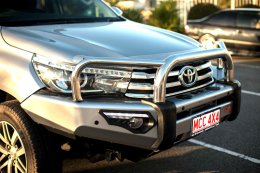 Toyota Hilux Revo Year 2016 on - MCC808-01 Phoenix Bar Stainless Steel Triple Loops