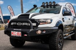 Ford Ranger MK2 - MCC078-01 Rocker Bar Single Black Loop 