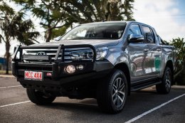 Toyota Hilux Revo Year 2016 on - MCC707-02 Falcon Bar Steel A-Frame with Foglights