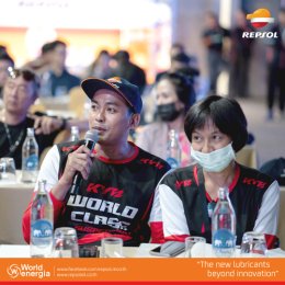 World Energia จัดงานตอกย้ำเป้าหมายสูงสุด สู่การนำ REPSOL เป็นแบรนด์น้ำมันเครื่องที่ครองใจผู้ใช้งานทั่วประเทศ