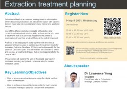 Extraction treatment planning 
