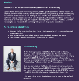 Dentistry 4.0 iTero - Dr.Tim Nolting