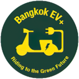 bangkok ev+ logo bangkok ev+ logo