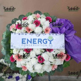 พวงหรีดวัดทองรําไพ ตำบลแหลมฟ้าผ่า