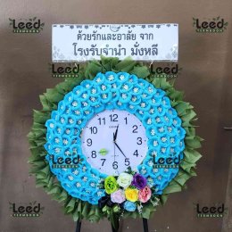 พวงหรีดวัดเจริญวราราม(วัดน้อย) ตำบลคลองด่าน