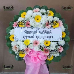 พวงหรีดวัดเจริญวราราม(วัดน้อย) ตำบลคลองด่าน