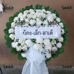 พวงหรีดวัดโคธาราม ตำบลบางเพรียง