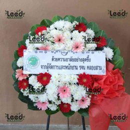 พวงหรีดวัดโคธาราม ตำบลบางเพรียง