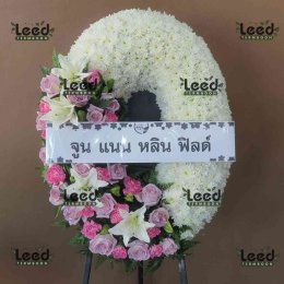 พวงหรีดวัดบางน้ำผึ้งใน ตำบลบางน้ำผึ้ง