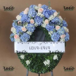 พวงหรีดวัดราษฎร์ศรัทธาธรรม(วัดบางชัน)