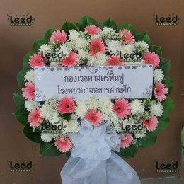 พวงหรีดวัดเนินสุทธาวาส ชลบุรี07
