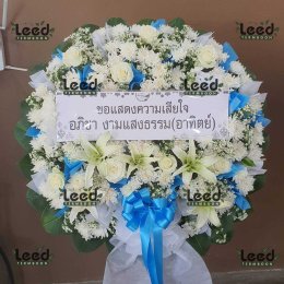พวงหรีดวัดโพธิ์ บ้านโขด ชลบุรี09