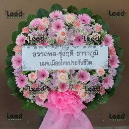 พวงหรีดวัดราษฎร์ศรัทธา (วัดท้ายดอน) ชลบุรี08