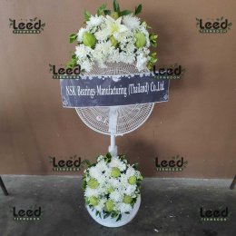 พวงหรีดวัดไผ่เลี้ยง เขตหนองแขม