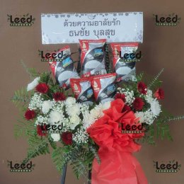 พวงหรีดวัดไผ่เลี้ยง เขตหนองแขม