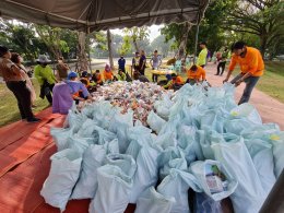 งานทำบุญตักบาตร และงานวันเด็ก 14 มกราคม 2566 - หมู่บ้านชลลดา สุวรรณภูมิ