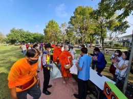 งานทำบุญตักบาตร และงานวันเด็ก 14 มกราคม 2566 - หมู่บ้านชลลดา สุวรรณภูมิ