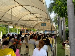 ภาพบรรยากาศย้อนหลัง งานประชุมใหญ่สามัญ หมู่บ้านรสิกา รัตนาธิเบศร์