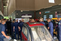NKRAFA officers visit pilot plant, CEST (VISTEC) (13 Aug 20)