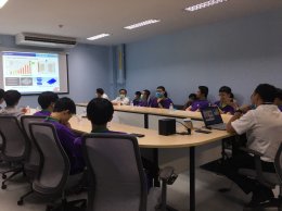 Up and Coming Technologies lecture for KVIS students at Battery pilot plant (10 Aug 20)