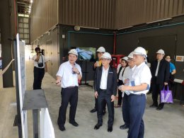 Minister of Energy visited CEST and VISTEC’s battery pilot plant (22 Feb 19)