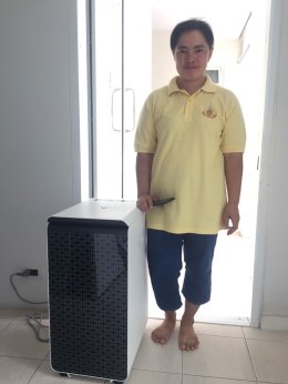 ส่งมอบพร้อมสาธิตวิธีการใช้เครื่อง KEEEN BIO COMPOSTER 