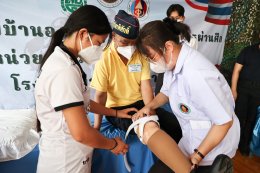 หน่วยแพทย์เคลื่อนที่ รพ.ผศ. ให้บริการตรวจรักษา ทหารผ่านศึกในพื้นที่ จ.กำแพงเพชร