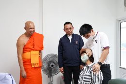 ผอ.อผศ.พร้อมคณะผู้บริหาร นำทีมหน่วยแพทย์เคลื่อนที่โรงพยาบาลทหารผ่านศึก ให้บริการประชาชน ร่วมกับ รพ.วัดห้วยปลากั้ง จ.เชียงราย