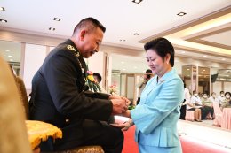 รพ.ผศ.จัดพิธีแสดงมุฑิตาจิต แด่ นายกสมาคมแม่บ้านองค์การสงเคราะห์ทหารผ่านศึก 